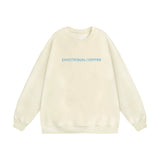 Men Hoodie round Neck Sweater Autumn Loose Casual Long Sleeves Pullover Sweater Sweater