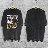Purple Brand T Shirt Short Sleeve T-shirt Blouse