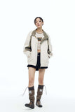 Unisex Jacket Autumn Vintage Deerskin Velvet Jacket Women's Clothing