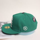 HS Hat Flat brim Embroidery Casual Versatile Trend