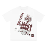 Travis Scott T-Shirt TRAVIS SCOTT Summer Cartoon Printed Short Sleeve T-Shirt