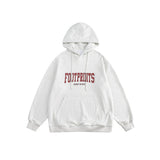 Unisex Hoodie National Fashion College Style Printed Hoodie Men and Women Couple
