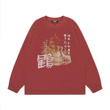 Men Long Sleeve Shirt Casual Long Sleeve T-shirt Men's and Women's Autumn All-Matching Base Long Tee