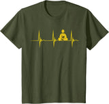 New Buddha Statue Buddhist Heartbeat EKG Pulse Zen Yoga