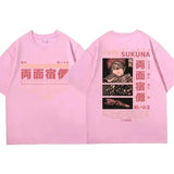 Men Women Japanese Anime Jujutsu Kaisen T-shirt Manga