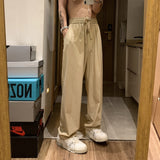 Men Sweatpants Men's Summer Casual Vintage Overalls Straight Loose