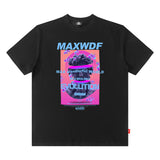 Men T Shirt High Street Fashion Brand Short Sleeve Men's Loose T-shirt Men