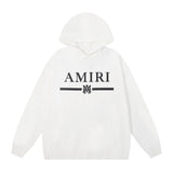 Amiri Hoodie AMI logo print hooded sweater for men and women