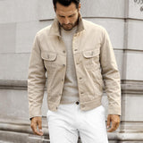 Men Jack Winter Vintage Bomber Jacket Baseball Uniform Loose