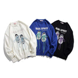 Unisex Sweatshirt Autumn High Street Creative