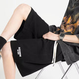 Men Sweatpants Waffle Shorts Men's Summer Loose Casual Sweatpants