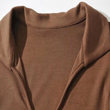 Women T-Shirt Autumn Long Sleeve Lapel V-Shaped Women's T-shirt