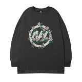 Men Long Sleeve Shirt Men's Trendy Brand Long Sleeve T-shirt Men's and Women's Hip Hop Casual Couple Base