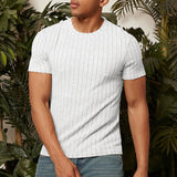 Men T Shirt Summer Men's T-shirt Casual Fashion