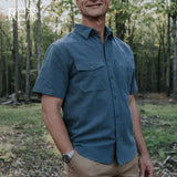 Men Shirt Men's Short Sleeve Shirt Summer Breathable