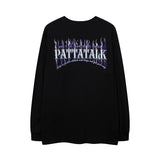 Men Long Sleeve Shirt Cartoon Printed Couple Long Sleeve T-shirt Men and Women Loose