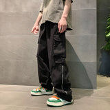 Men Sweatpants Overalls Men's Loose Fashion Brand Vibe Summer Casual Pants