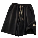 Men Sweatpants Labeling Waffle Men's Summer Loose Casual