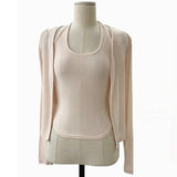 Women Long Sleeve Shirt Camisole Women's Long Sleeve Cardigan Jacket