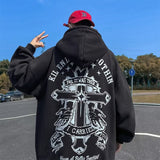 Men Hoodie Sweater Men Autumn and Winter Fashion Brand Loose Hooded Coat