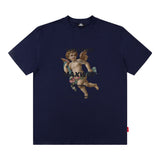 Men T Shirt Short Sleeve T-shirt Men and Women Loose