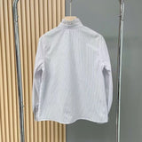 Women T-Shirt Long Sleeve Striped Shirt Women Spring Puff Sleeve Loose Top