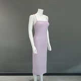 Women Desses Sexy Knit Halter Dress Sheath Dress