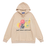 Men Hoodie Loose Hooded Sweater Spring and Autumn Leisure Long Sleeve Men