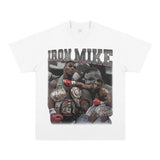 Mike Tyson T Shirt Boxer Retro Short Sleeve