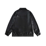 Unisex Jacket Autumn Trendy Leather Coat Women's Clothing