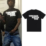 Chief Keef T Shirt Rapper Chief Keef Chicago Hates You Same Style T-shirt Men F