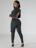 Women Jumpsuit Long Sleeve Casual Autumn and Winter Rompers Jumpsuit