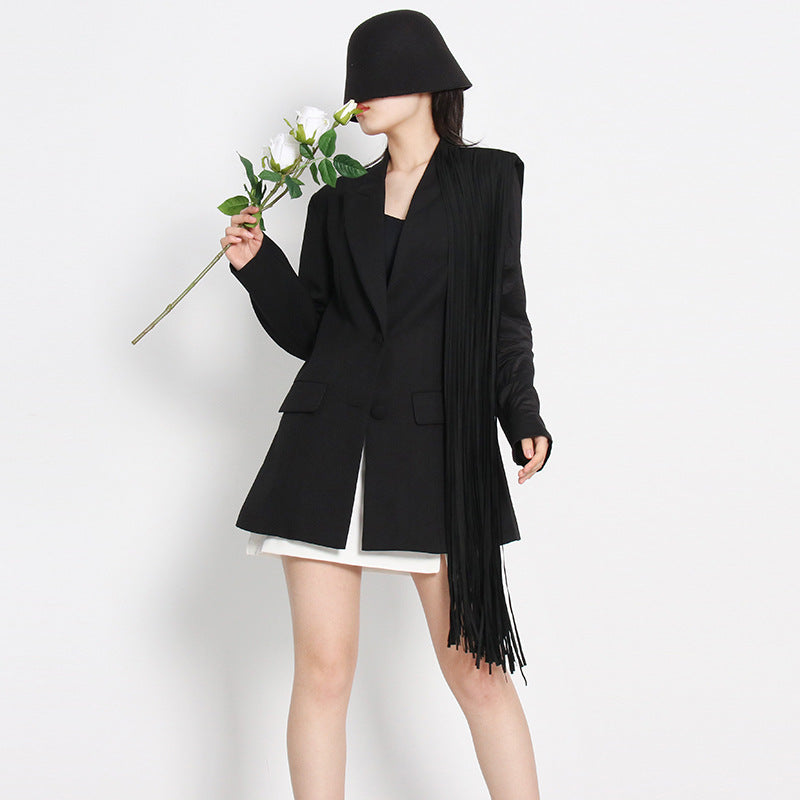 Frankie Shop Hourglass Blzer Casual Small Suit Early Autumn Coat
