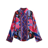 Women Skirt Summer Women's Printed Loose Shirt Shorts Skirt Outfit