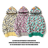Bathing Ape Hoodie Classic Shark Hooded Cardigan Zip Sweater Jacket