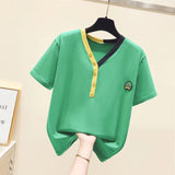 Women T-shirt Short Sleeve T-shirt Top