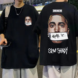 Rapper Eminem Music Album T Shirt World Tour