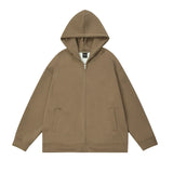 Men Hoodie Hooded Cardigan Sweater Men Spring and Autumn Leisure Baggy Coat