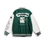 Varsity Jacket Vintage Spring Baseball Uniform Neutral Jacket