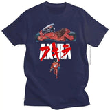 Japanese Akira Synthwave T-Shirt Short Sleeve Spring Fun