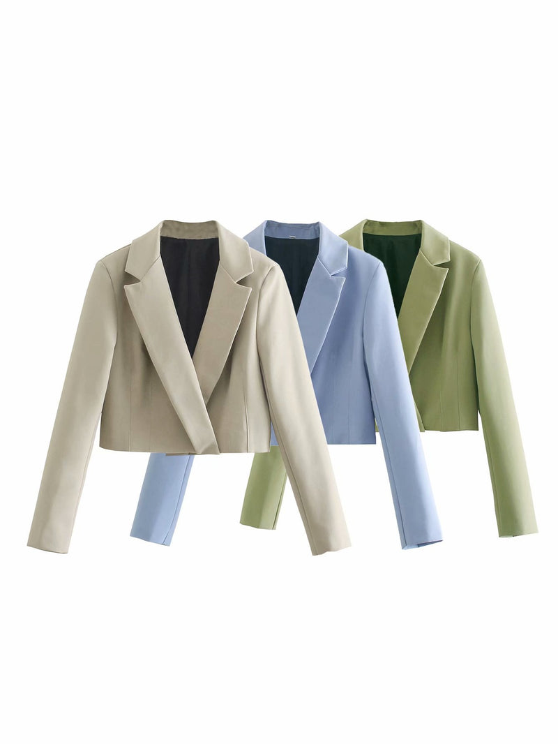 Women Skirt Women's Short Spring and Autumn Suit Jacket High Waist