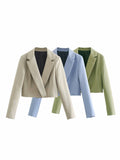 Women Skirt Women's Short Spring and Autumn Suit Jacket High Waist