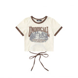 Women T-shirt Printed Short T-shirt Women's Summer Casual Multicolor Top