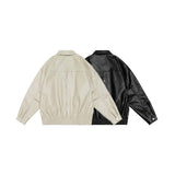 Unisex Jacket Autumn Simplicity Leather Jacket Women's Clothing