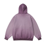 Men Hoodie Sweater Men's Autumn and Winter Oil Painting Printing Loose Hooded