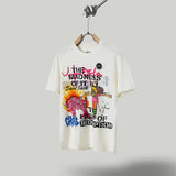 Travis Scott T-Shirt Travis Scott Utopia Graffiti Casual Print Short Sleeve