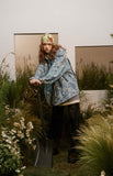 Unisex Jacket Autumn Jacquard Denim Coat Women's Clothing