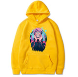 2024 Anime Jujutsu Kaisen Zip Up Hoodies Autumn Ryomen
