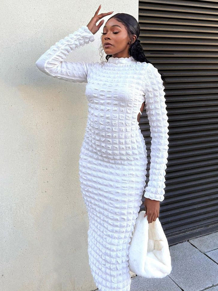 Women Dresses Fall Fashion Casual Package Hip Dress