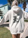 Korean version ins sweater women's loose hooded top shirt jacket